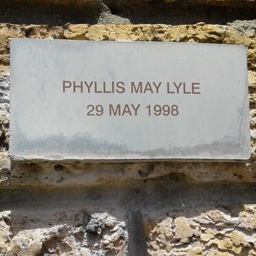 LYLE Phyllis May -1998