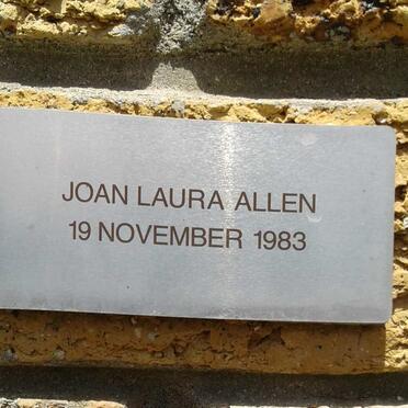 ALLEN Joan Laura -1983