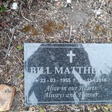 MATTHEWS Bill 1955-2016