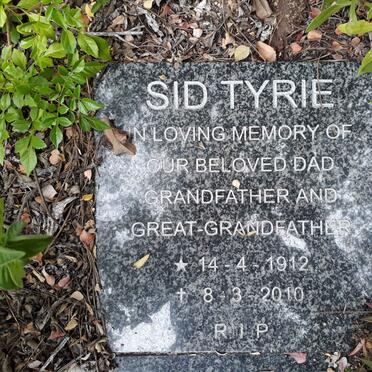 TYRIE Sid 1912-2010