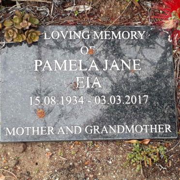 EIA Pamela Jane 1934-2017