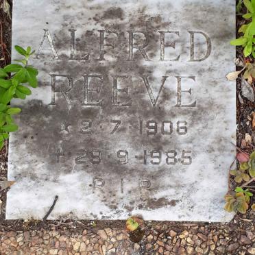 REEVE Alfred 1906-1985