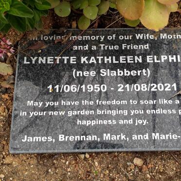 ELPHICK Lynette Kathleen nee SLABBERT 1950-2021