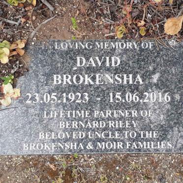 BROKENSHA David 1923-2016