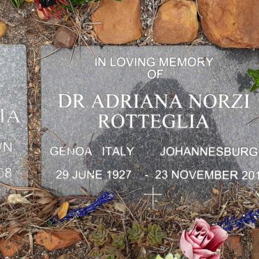 ROTTEGLIA  Adriana Norzi 1927-2015
