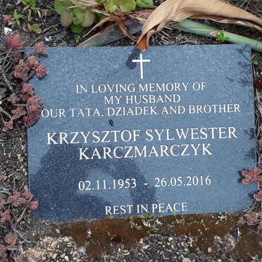 KARCZMARCZYK Krzysztof Sylwester 1953-2016