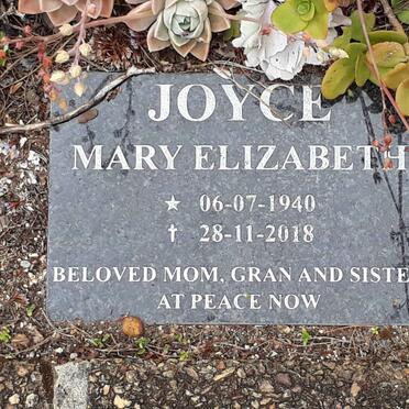 JOYCE Mary Elizabeth 1940-2018