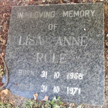 RULE Lisa Anne 1968-1971