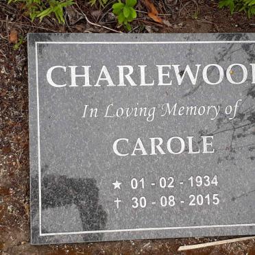 CHARLEWOOD Carole 1934-2015