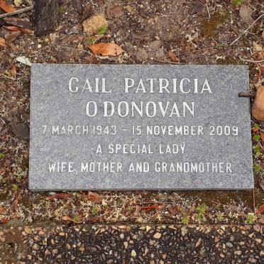 O'DONOVAN Gail Patricia 1943-2009