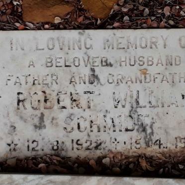 SCHMIDT Robert William 1922-1985