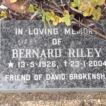 RILEY Bernard 1926-2004