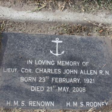 ALLEN Charles John 1921-2008