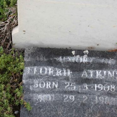 ATKINS Florrie 1908-1988