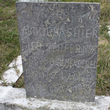 BASHIER Abdul -1958