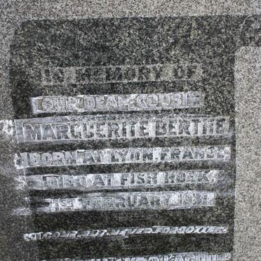 BERTHE Marguerite -1981