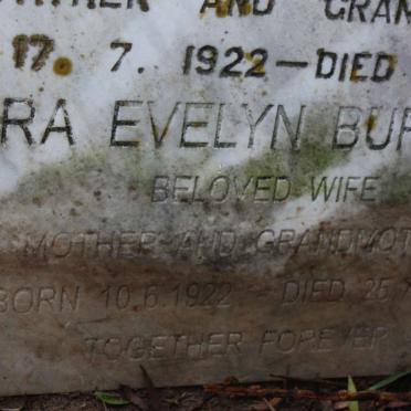 BURGOYNE Maynard Hubert 1922-1978 &amp; Nora Evelyn 1922-1999