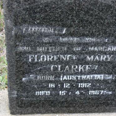 CLARKE Florence Mary 1912-1967