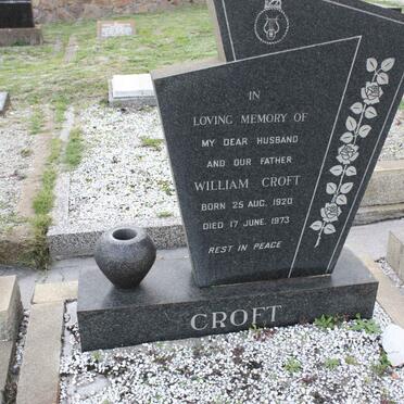 CROFT William 1920-1973