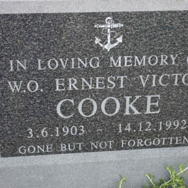 COOKE Ernest Victor 1903-1992