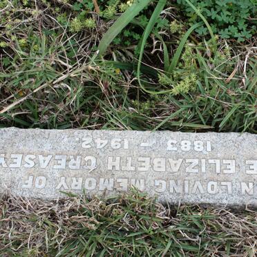 CREASEY Kate Elizabeth 1883-1942