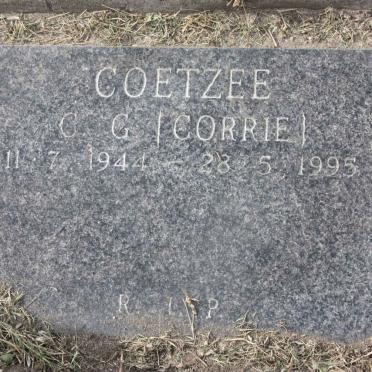 COETZEE C.G. 1944-1995