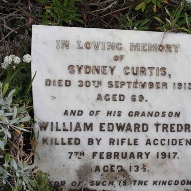 CURTIS Sydney -1912 :: TREDREE William Edward -1917