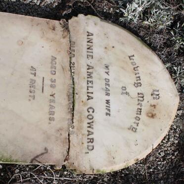 COWARD Annie Amelia -1929