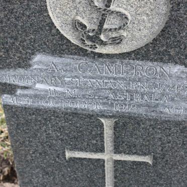 CAMERON A. -1918