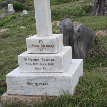 CLARKE Henry  -1916