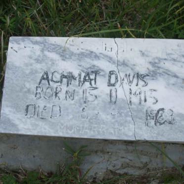 DAVIS Achmat 1915-1963