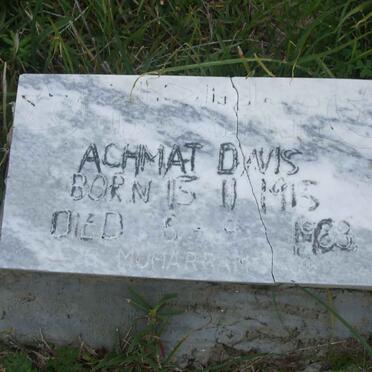 DAVIS Achmat 1915-1988