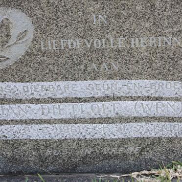 DIETLOFF Jan 1961-1980