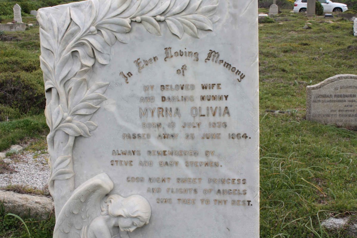 EYRES Myrna Olivia 1936-1964