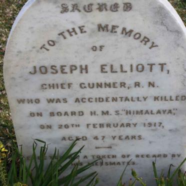 ELLIOTT Joseph -1917