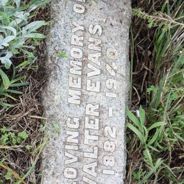 EVANS Walter 1882-1940