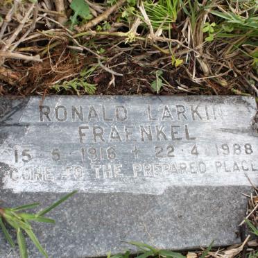 FRAENKEL Ronald Larkin 1916-1988