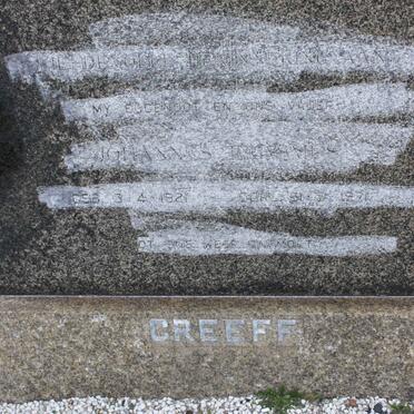 GREEFF Johannes Erasmus 1921-1971