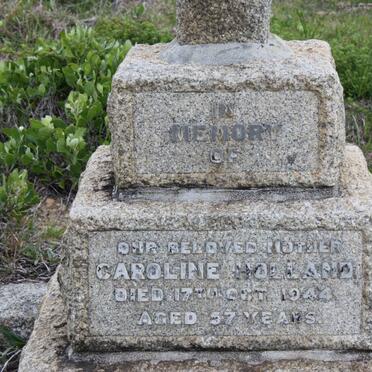 HOLLAND Caroline  -1944