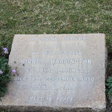 HARRINGTON Sidney -1958