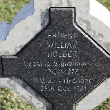 HOLDER Ernest William -1941