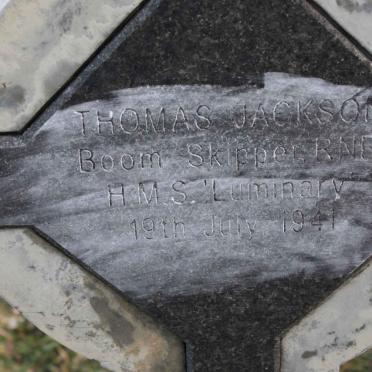 JACKSON Thomas -1941