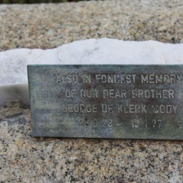 KLERK George, de 1923-1977