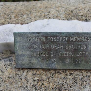 KLERK George, de 1923-1977
