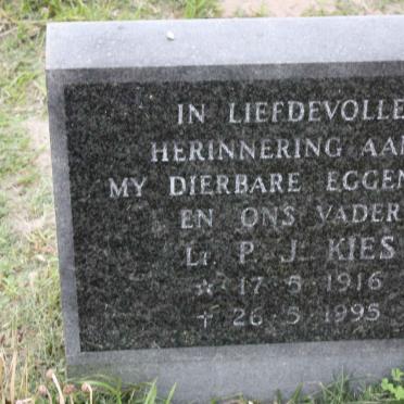 KIES P.J. 1916-1995