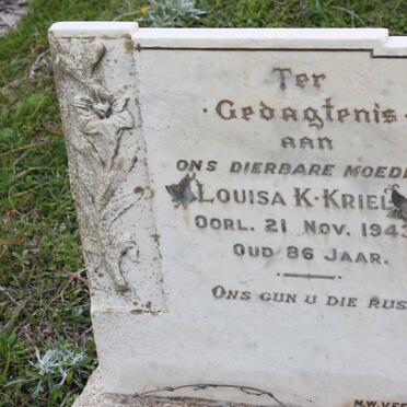 KRIEL Louisa -1943