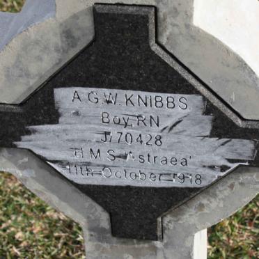 KNIBBS A.G.W. -1918