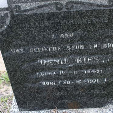 KIES Danie 1949-1971