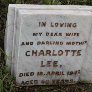 LEE Charlotte -1947