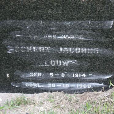 LOUW Ockert Jacobus 1914-1960